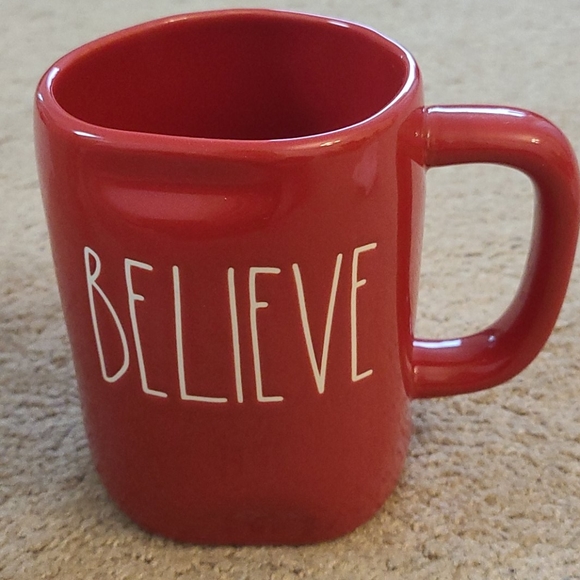 Rae Dunn Other - New Rae Dunn red holiday believe mug